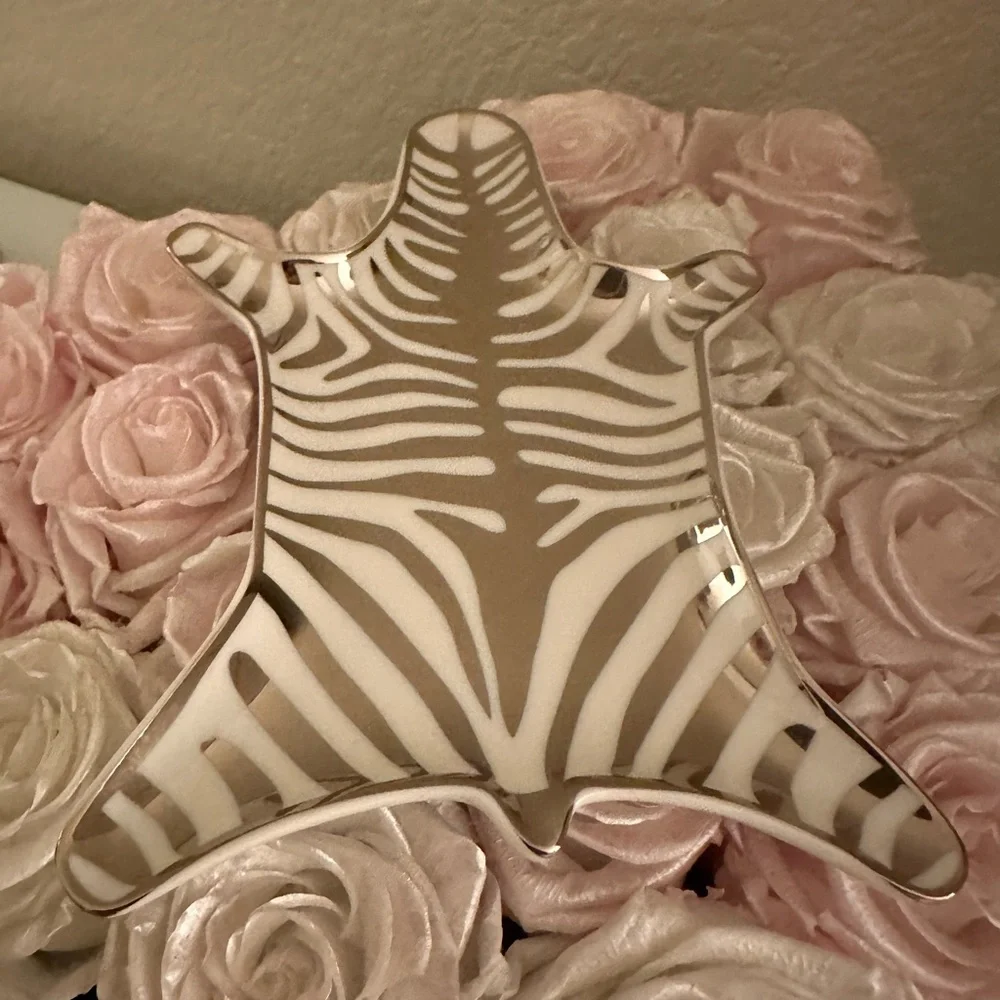 Jonathan Adler Porcelain Zebra Dish